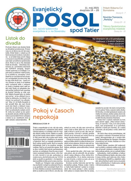 E-magazín Evanjelický POSOL spod Tatier 19-20-2021 - TRANOSCIUS a.s.