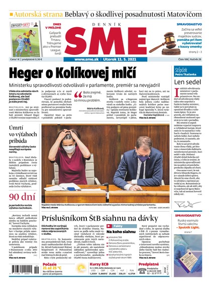 E-magazín SME 11-5-2021 - Petit Press, a.s. 