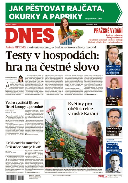 E-magazín MF DNES - 12.5.2021 - MAFRA, a.s.