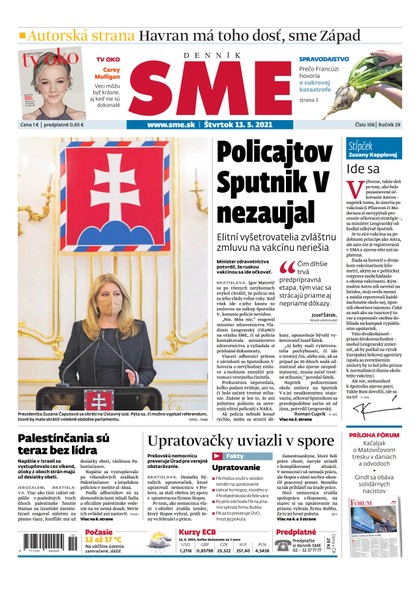 E-magazín SME 13-5-2021 - Petit Press, a.s. 