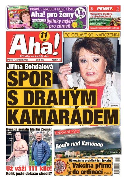 E-magazín AHA! - 14.5.2021 - CZECH NEWS CENTER a. s.