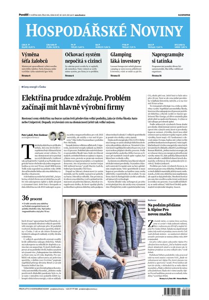 E-magazín HN 094 - 17.05.2021 - Economia, a.s.