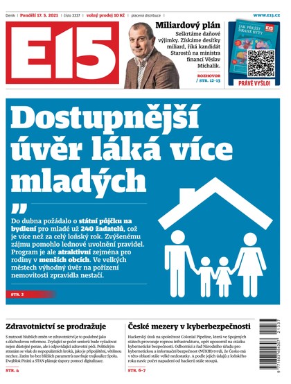E-magazín E15 - 17.5.2021 - CZECH NEWS CENTER a. s.