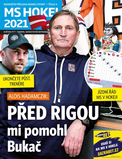 E-magazín Příloha Sport MS v hokeji 2021 - 19.5.2021 - CZECH NEWS CENTER a. s.