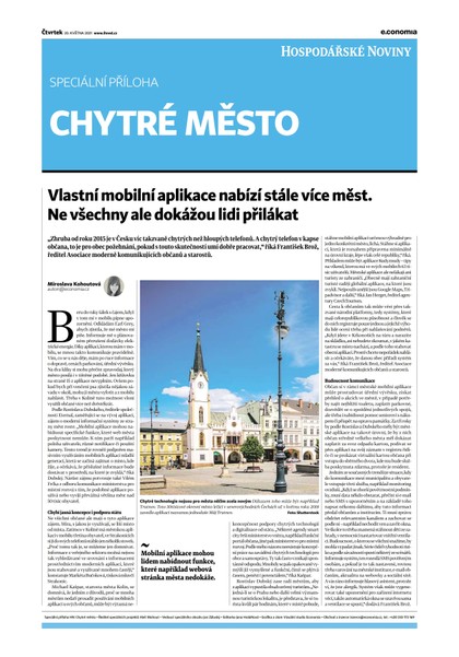 E-magazín HN 097 - 20.5.2021 Chytré město - Economia, a.s.
