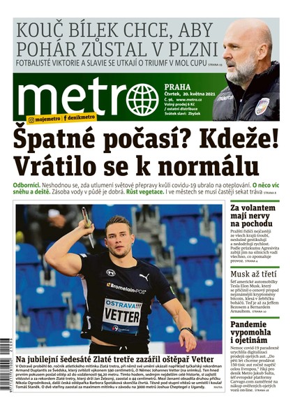 E-magazín METRO - 20.5.2021 - MAFRA, a.s.
