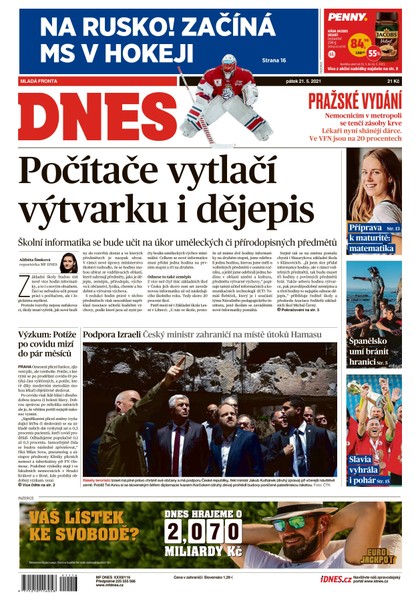 E-magazín MF DNES - 21.5.2021 - MAFRA, a.s.