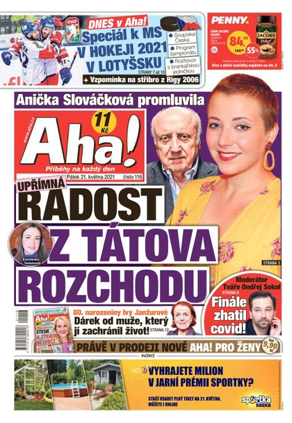 E-magazín AHA! - 21.5.2021 - CZECH NEWS CENTER a. s.