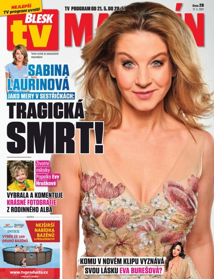 E-magazín Příloha Blesk Tv - 21.5.2021 - CZECH NEWS CENTER a. s.