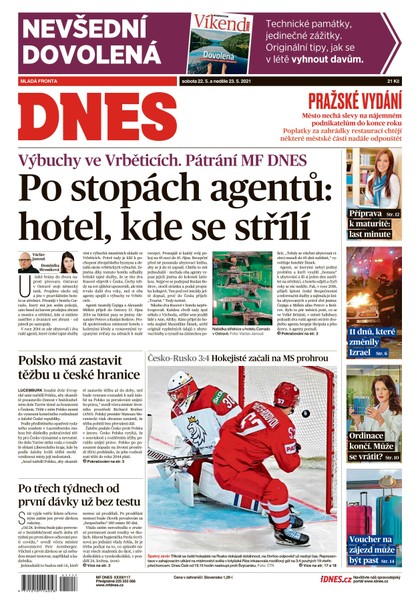 E-magazín MF DNES - 22.5.2021 - MAFRA, a.s.