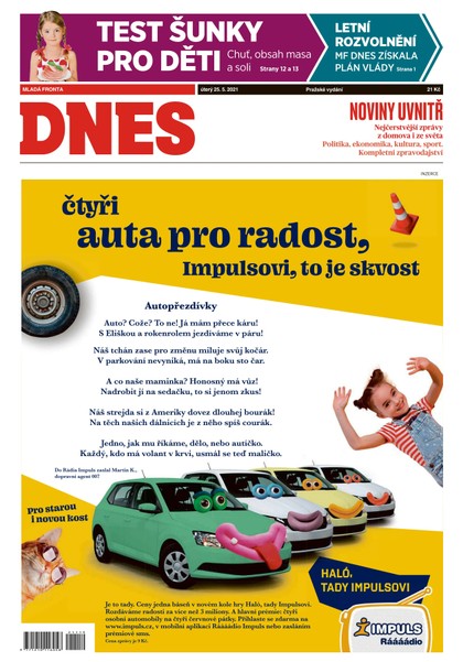 E-magazín MF DNES - 25.5.2021 - MAFRA, a.s.