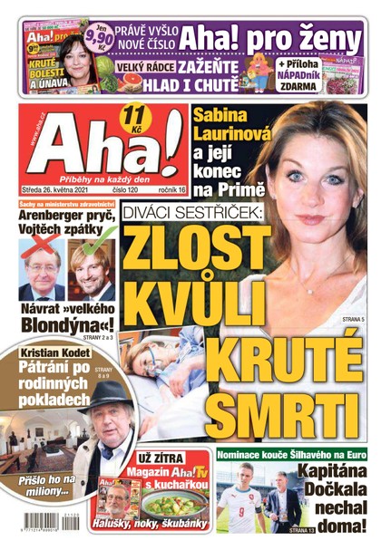 E-magazín AHA! - 26.5.2021 - CZECH NEWS CENTER a. s.