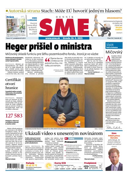 E-magazín SME 26-5-2021 - Petit Press, a.s. 