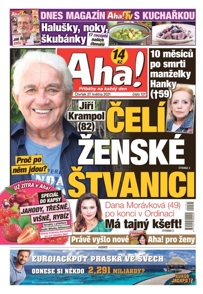 E-magazín AHA! - 27.5.2021 - CZECH NEWS CENTER a. s.