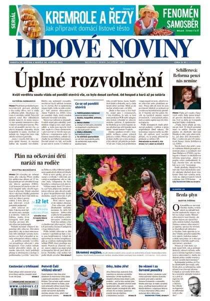 E-magazín LN - 29.5.2021 - MAFRA, a.s.