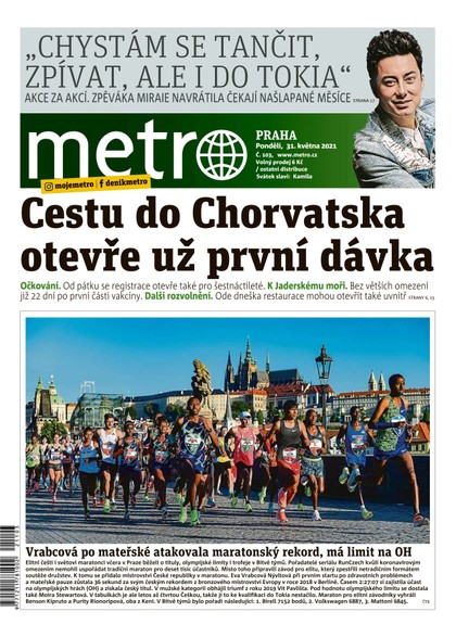 E-magazín METRO - 31.5.2021 - MAFRA, a.s.