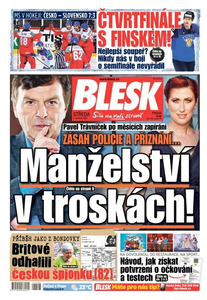 E-magazín Blesk - 2.6.2021 - CZECH NEWS CENTER a. s.
