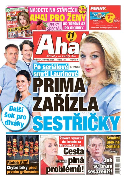E-magazín AHA! - 4.6.2021 - CZECH NEWS CENTER a. s.