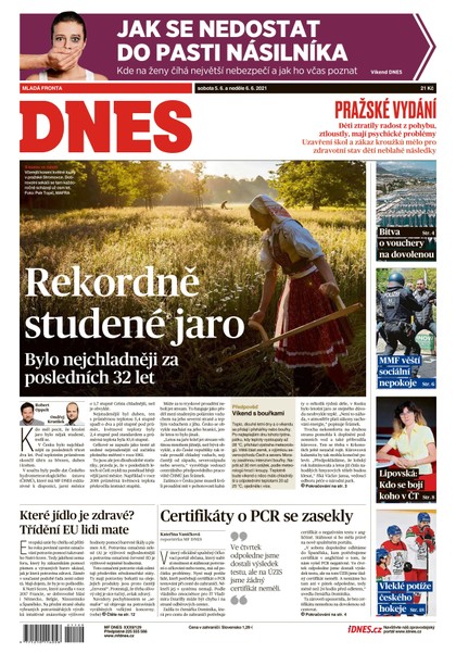E-magazín MF DNES - 5.6.2021 - MAFRA, a.s.