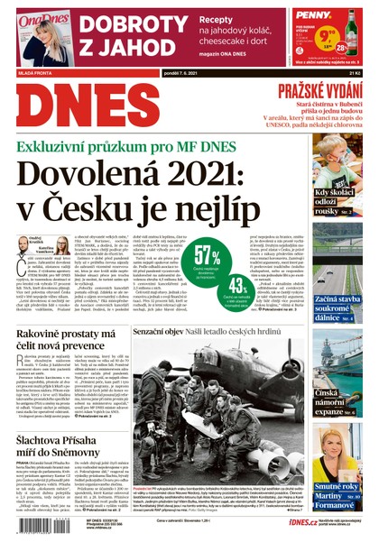 E-magazín MF DNES - 7.6.2021 - MAFRA, a.s.