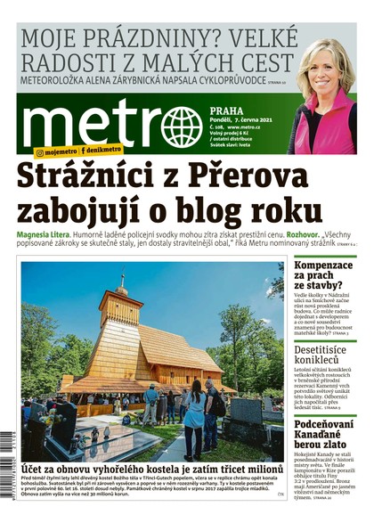 E-magazín METRO - 7.6.2021 - MAFRA, a.s.