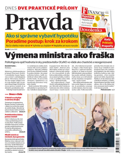 E-magazín Denník Pravda 9. 6. 2021 - OUR MEDIA SR a. s.