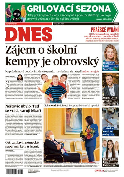 E-magazín MF DNES - 9.6.2021 - MAFRA, a.s.