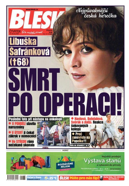 E-magazín Blesk - 10.6.2021 - CZECH NEWS CENTER a. s.