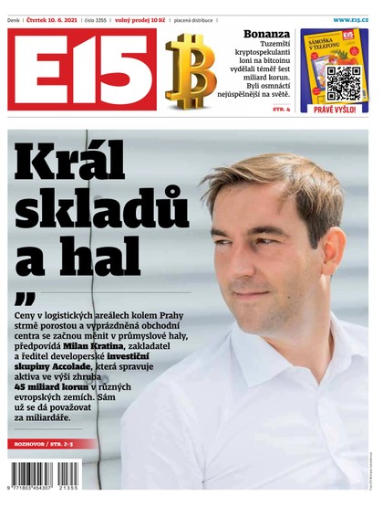 E-magazín E15 - 10.6.2021 - CZECH NEWS CENTER a. s.