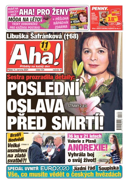 E-magazín AHA! - 11.6.2021 - CZECH NEWS CENTER a. s.