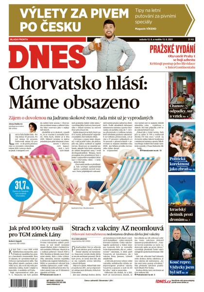 E-magazín MF DNES - 12.6.2021 - MAFRA, a.s.