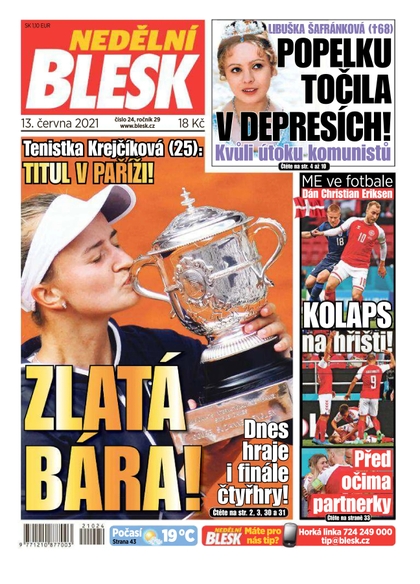 E-magazín Nedělní Blesk - 13.6.2021 - CZECH NEWS CENTER a. s.