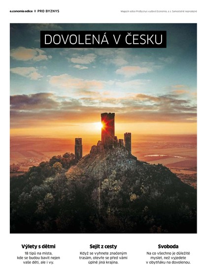E-magazín HN 115 - 15.6.2021 Dovolená v Česku - Economia, a.s.