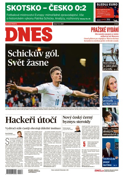 E-magazín MF DNES - 15.6.2021 - MAFRA, a.s.