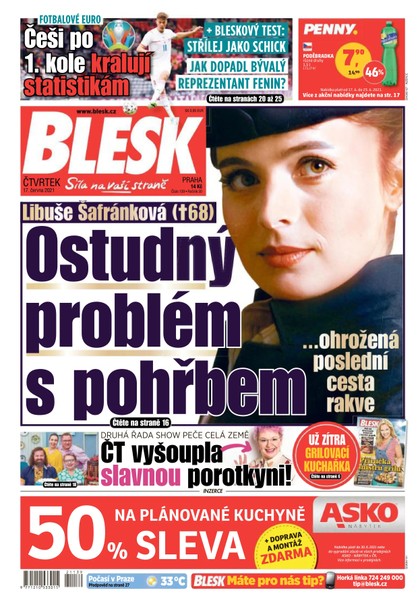 E-magazín Blesk - 17.6.2021 - CZECH NEWS CENTER a. s.