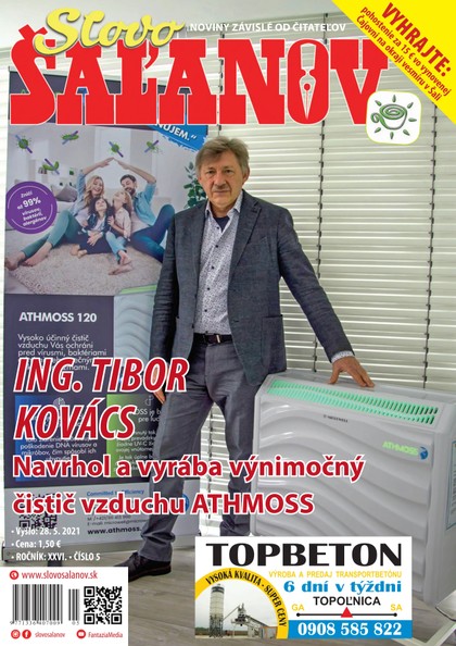 E-magazín Slovo Šaľanov 5/2021 - Fantázia media, s. r. o.