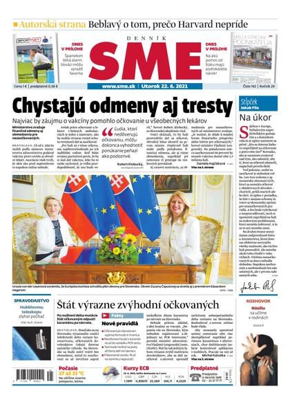E-magazín SME 22-6-2021 - Petit Press, a.s. 