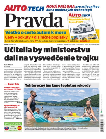 E-magazín Denník Pravda 23. 6. 2021 - OUR MEDIA SR a. s.