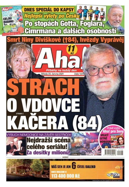 E-magazín AHA! - 23.6.2021 - CZECH NEWS CENTER a. s.