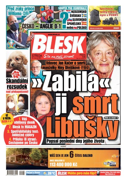 E-magazín Blesk - 23.6.2021 - CZECH NEWS CENTER a. s.