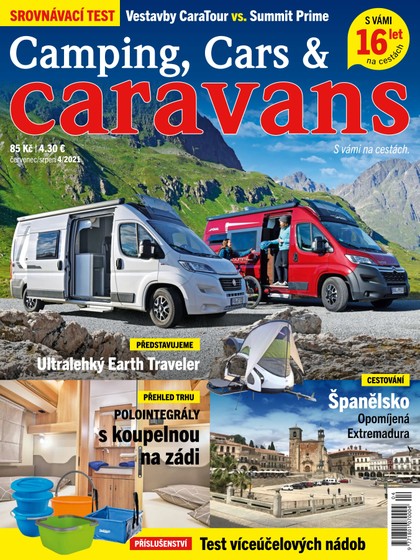 E-magazín Camping, Cars & Caravans 4/2021 - EEZY Publishing