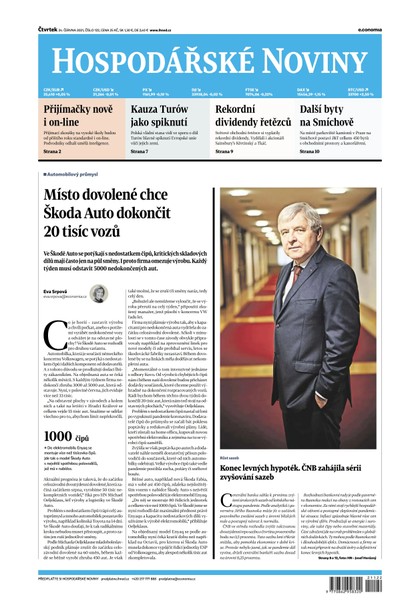 E-magazín HN 122 - 24.06.2021 - Economia, a.s.