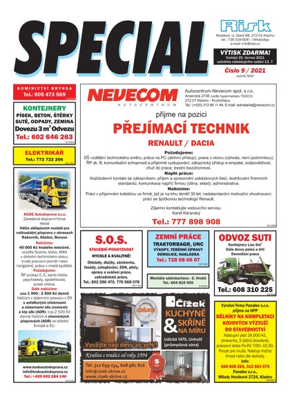 E-magazín Special 9/2021 - Risk