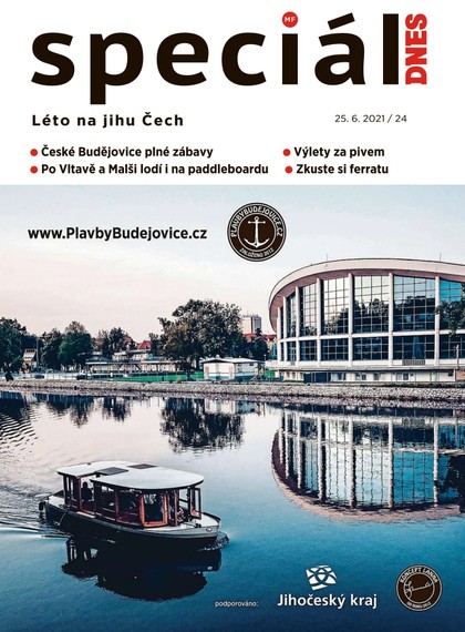 E-magazín Magazín DNES Speciál Jižní Čechy - 25.6.2021 - MAFRA, a.s.