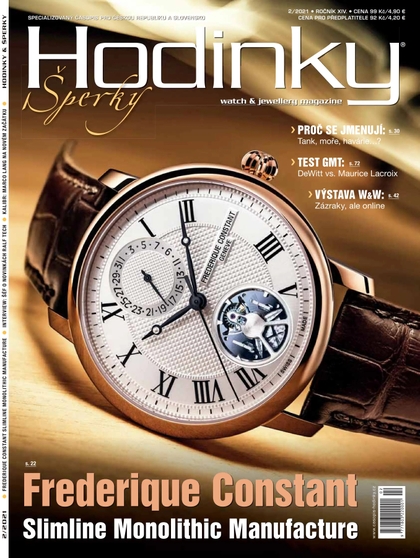 E-magazín Hodinky šperky 2/2021 - Watch Star Media s.r.o.