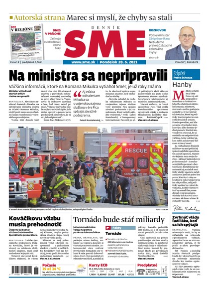 E-magazín SME 28-6-2021 - Petit Press, a.s. 