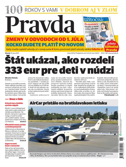 E-magazín Denník Pravda 29. 6. 2021 - OUR MEDIA SR a. s.