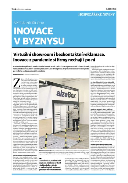 E-magazín HN 125 - 29.6.2021 Inovace v byznysu - Economia, a.s.