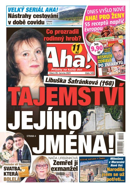E-magazín AHA! - 29.6.2021 - CZECH NEWS CENTER a. s.