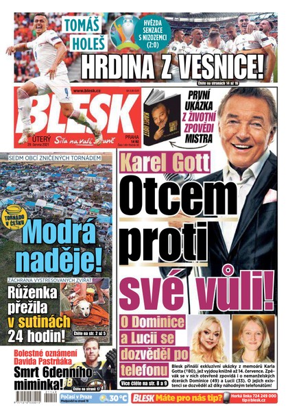 E-magazín Blesk - 29.6.2021 - CZECH NEWS CENTER a. s.